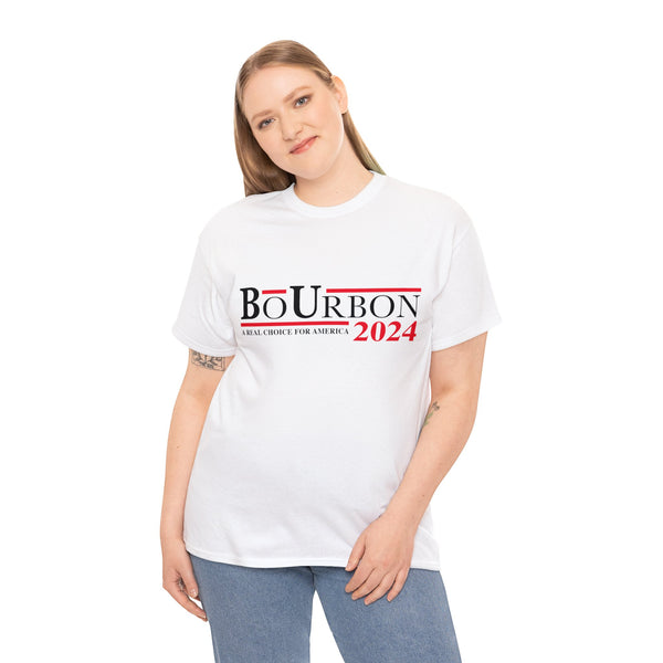 BoUrbon A Real Choice for America - Unisex Heavy Cotton Tee