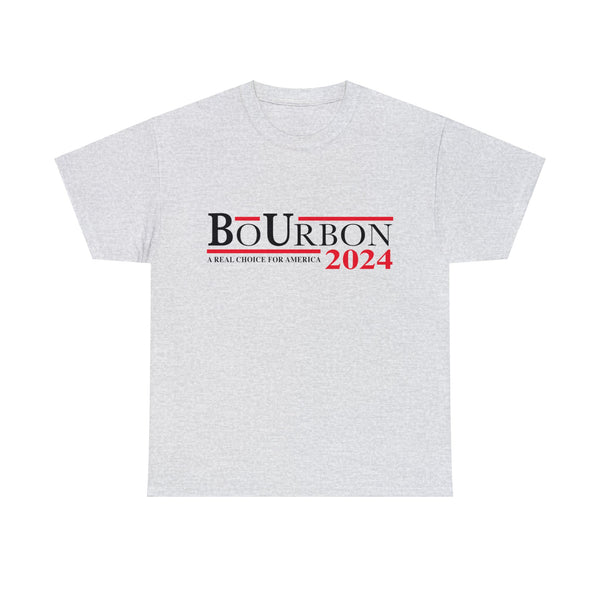 BoUrbon A Real Choice for America - Unisex Heavy Cotton Tee