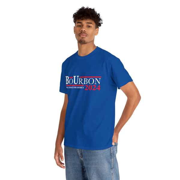 BoUrbon A Real Choice for America - Unisex Heavy Cotton Tee