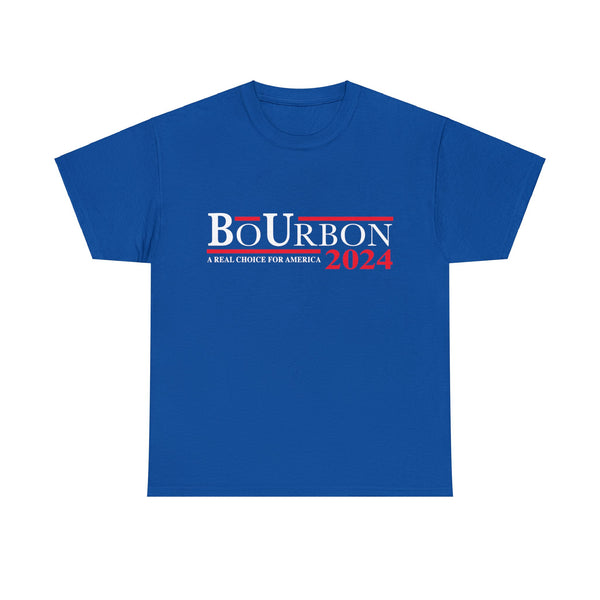 BoUrbon A Real Choice for America - Unisex Heavy Cotton Tee