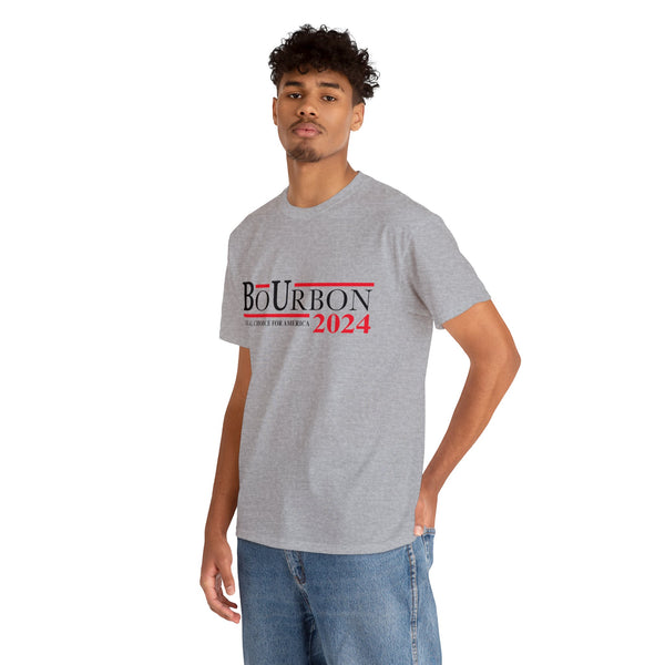 BoUrbon A Real Choice for America - Unisex Heavy Cotton Tee