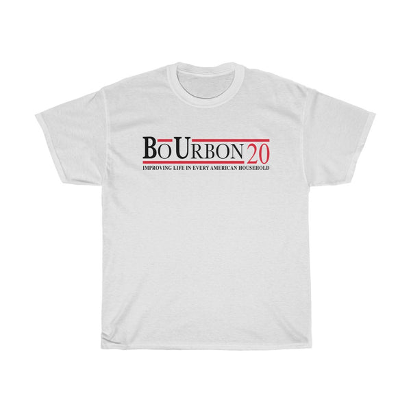 BO URBON - IMPROVING LIFE IN EVERY AMERICAN HOUSEHOLD Unisex Heavy Cotton Tee