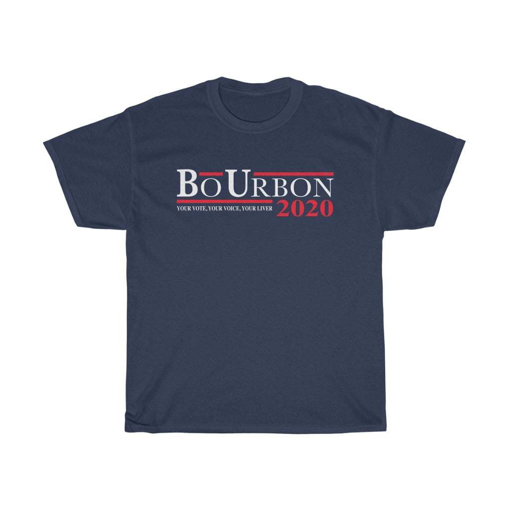 BO URBON 2020 Your Vote Your Voice Your Liver - Unisex Heavy Cotton Tee