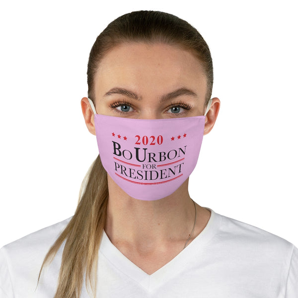 2020 BO URBON FOR PRESIDENT - Fabric Face Mask
