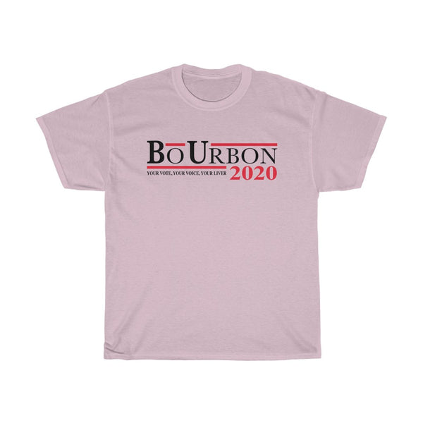 BO URBON 2020 Your Vote Your Voice Your Liver - Unisex Heavy Cotton Tee