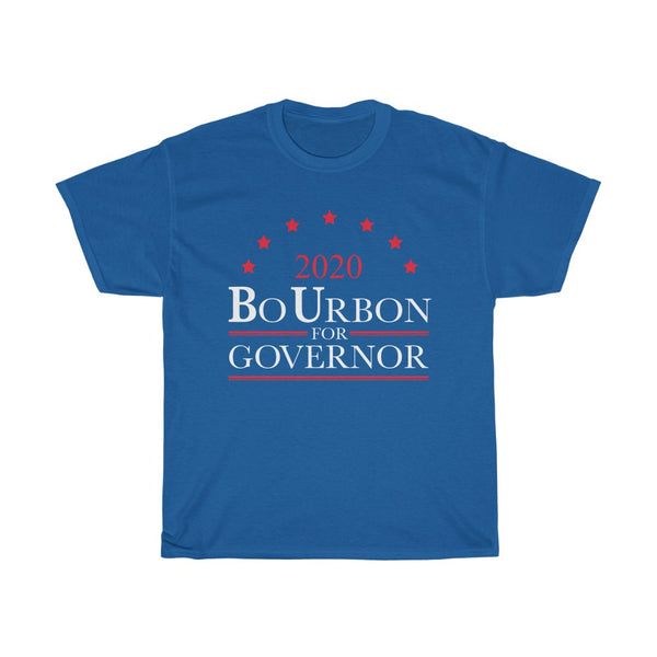 2020 BO URBON FOR GOVERNOR - Unisex Heavy Cotton Tee