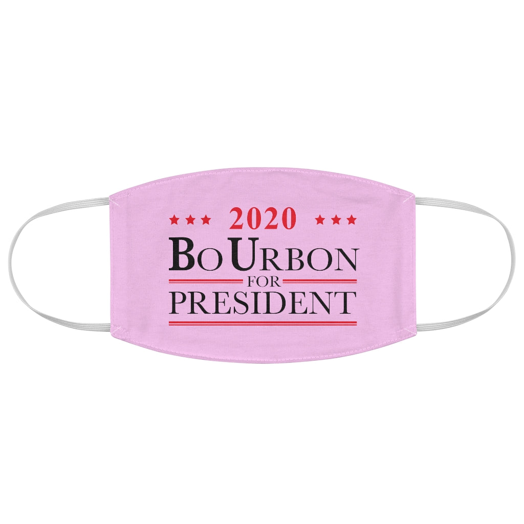 2020 BO URBON FOR PRESIDENT - Fabric Face Mask