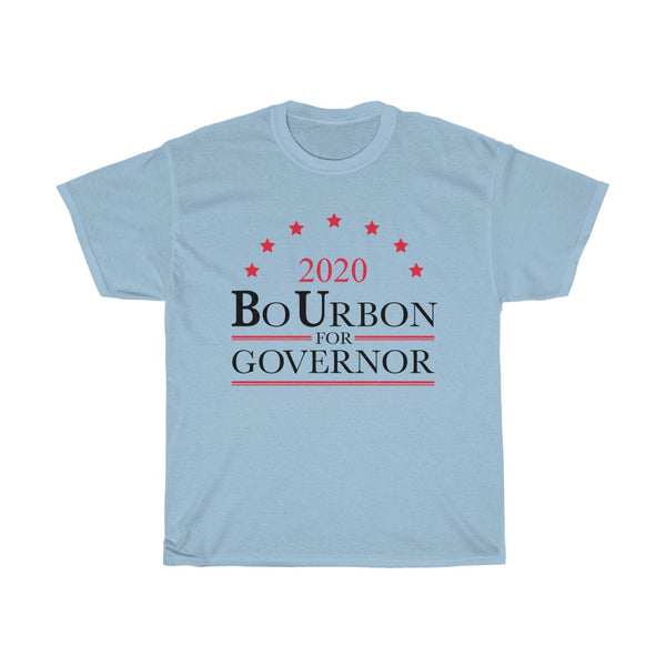 2020 BO URBON FOR GOVERNOR - Unisex Heavy Cotton Tee
