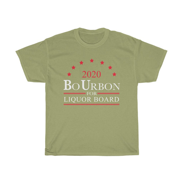 2020 BO URBON FOR LIQUOR BOARD - Unisex Heavy Cotton Tee
