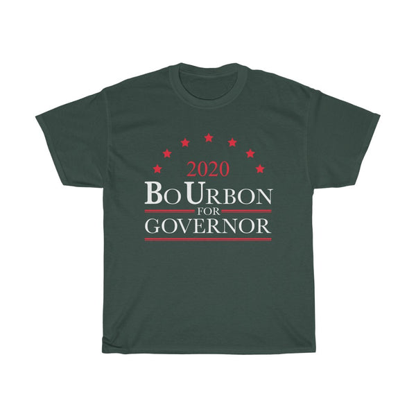 2020 BO URBON FOR GOVERNOR - Unisex Heavy Cotton Tee