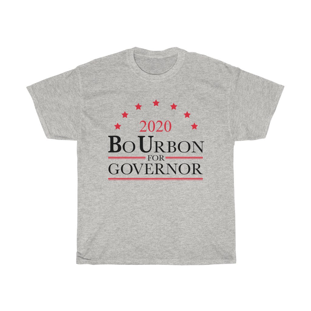 2020 BO URBON FOR GOVERNOR - Unisex Heavy Cotton Tee