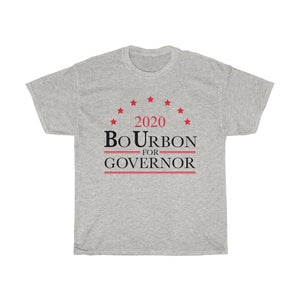 2020 BO URBON FOR GOVERNOR - Unisex Heavy Cotton Tee