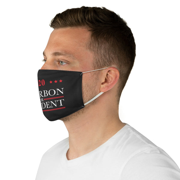 2020 BO URBON FOR PRESIDENT - Fabric Face Mask