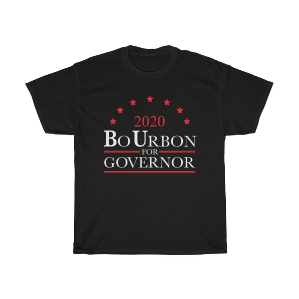 2020 BO URBON FOR GOVERNOR - Unisex Heavy Cotton Tee