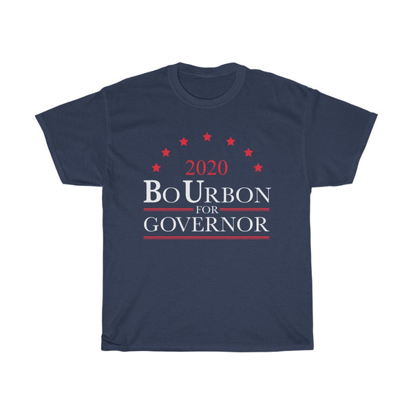 2020 BO URBON FOR GOVERNOR - Unisex Heavy Cotton Tee