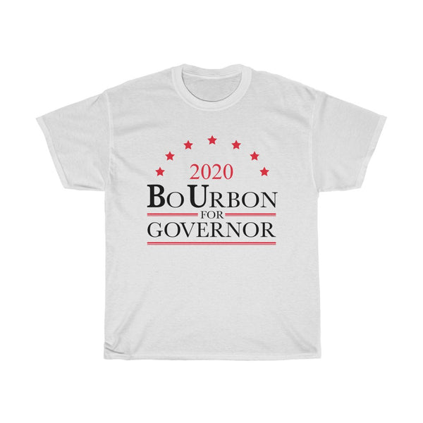 2020 BO URBON FOR GOVERNOR - Unisex Heavy Cotton Tee