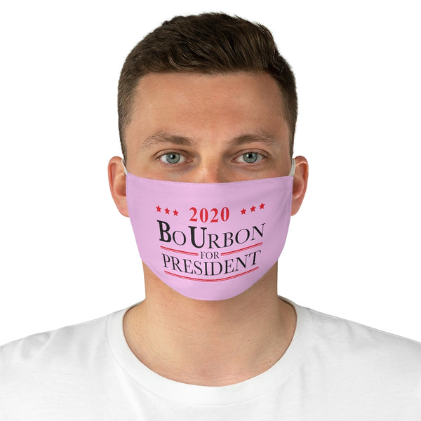 2020 BO URBON FOR PRESIDENT - Fabric Face Mask