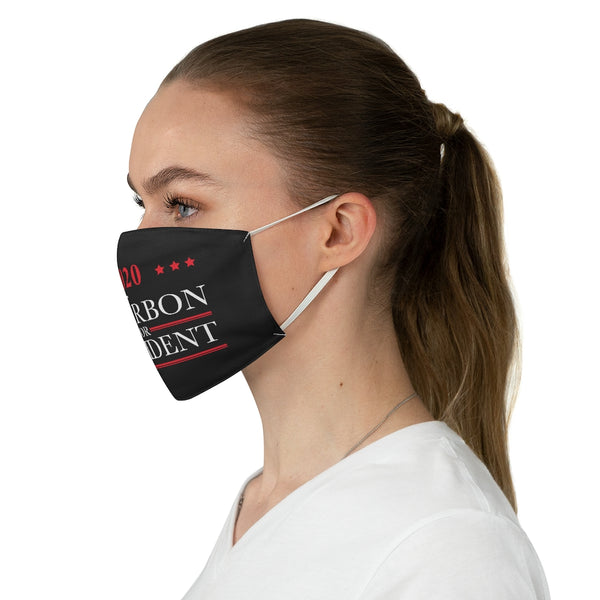 2020 BO URBON FOR PRESIDENT - Fabric Face Mask
